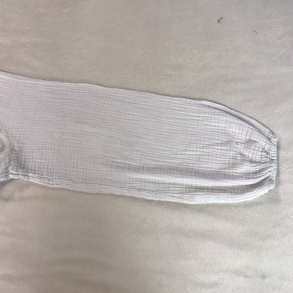 ANA Bishop Long Sleeve Gypsy Top Women’s Size XXL Color White V-Neck Pullover - Picture 11 of 13